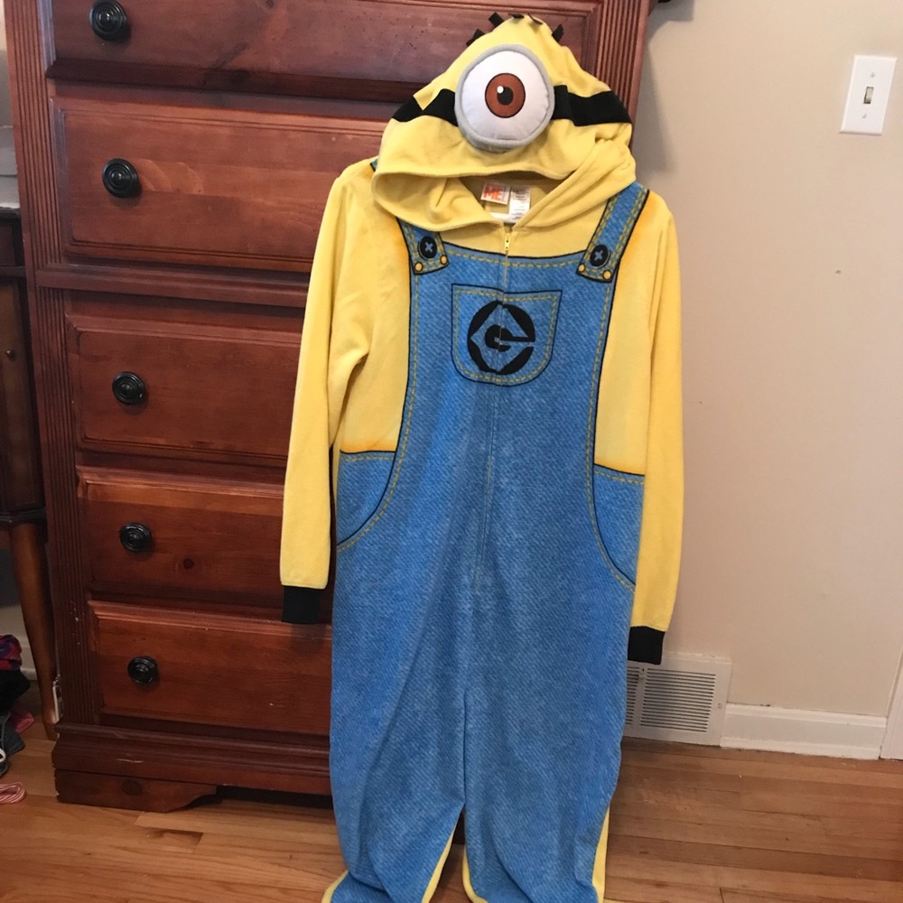 Minion adult onesie pajamas